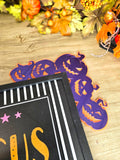 Halloween Jack-O-Lantern Corner Wall Decor