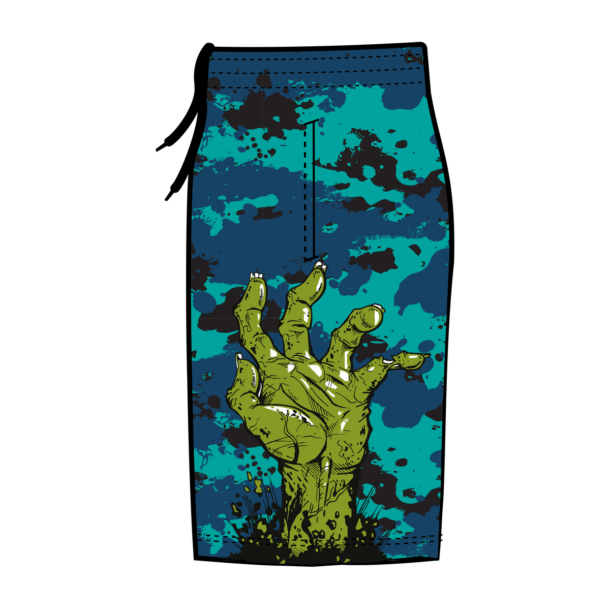 Men's Lacrosse Shorts Lax Zombie Dyes